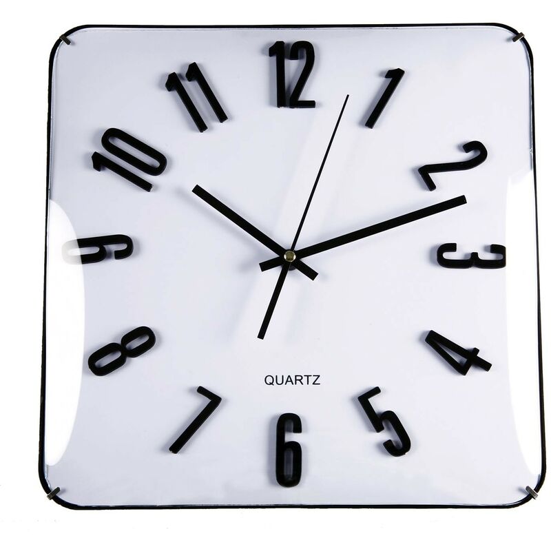 

Reloj Cuadrado Blanco 31Cm