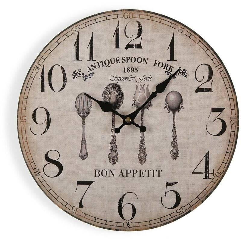 

Reloj Pared De Metal 29 Cm