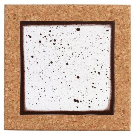 Bigbuy Home S2206997 Quadratischer Kacheluntersetzer, Größe 11 x 11 cm