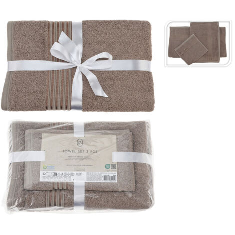 BIGBUY HOME Serviettes de serviettes de bain, Multicolore, unique