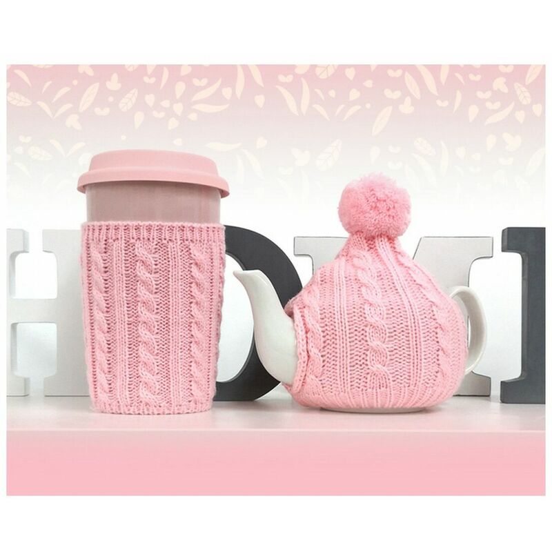 

BigBuy Home Set 1 Taza Tetera Rosa (2 pcs)