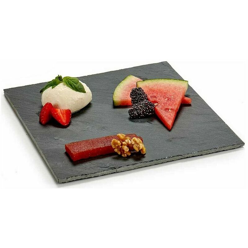 

BigBuy Home Set de Aperitivo Pizarra (25 x 0,5 x 25 cm)