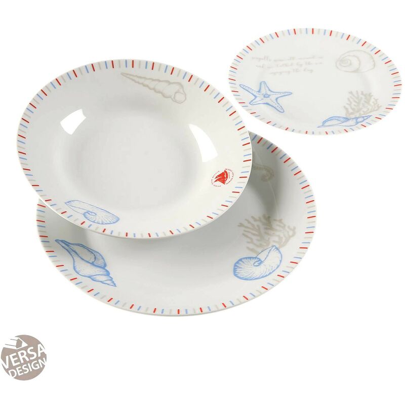 

Vajilla 18 Piezas Seafom