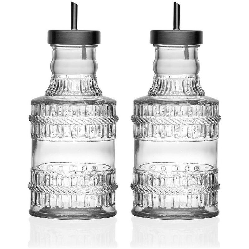 

Set para Aliñar Cristal (8,5 x 20,5 x 8,5 cm) (500 ml) - Bigbuy Home