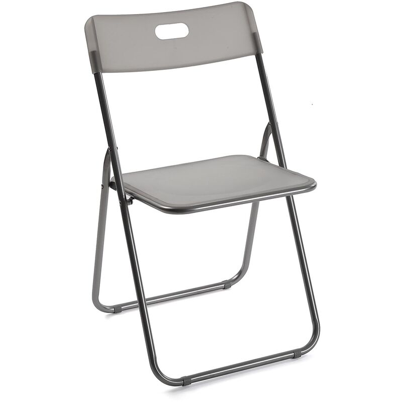 

Tivoli Silla de comedor, cocina o terraza, 79,5x40x46cm - Gris - Versa
