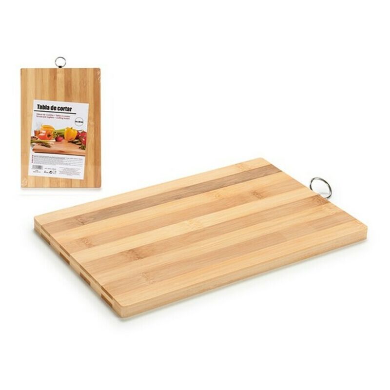 

Bigbuy Home - Tabla de Cocina de Bambú (20,3 x 1,2 x 30,5 cm)