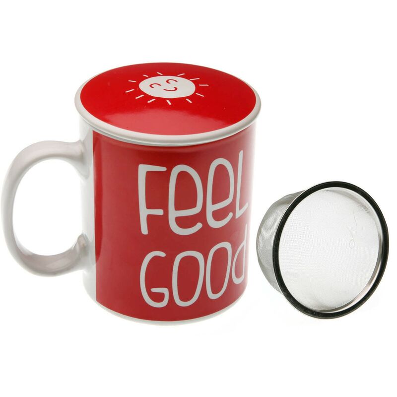 

Taza con Filtro para Infusiones Gres - Bigbuy Home