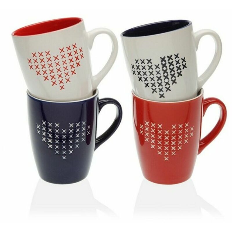 

Taza De Cerámica Jada Gres (8,1 X 10,5 X 8,1 Cm)