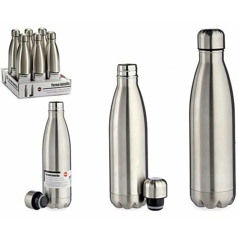 

BigBuy Home Termo Plata Acero Inoxidable 500 ml