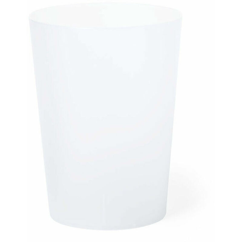 

BigBuy Home Vaso 142554 Reutilizable (500 ml) Blanco