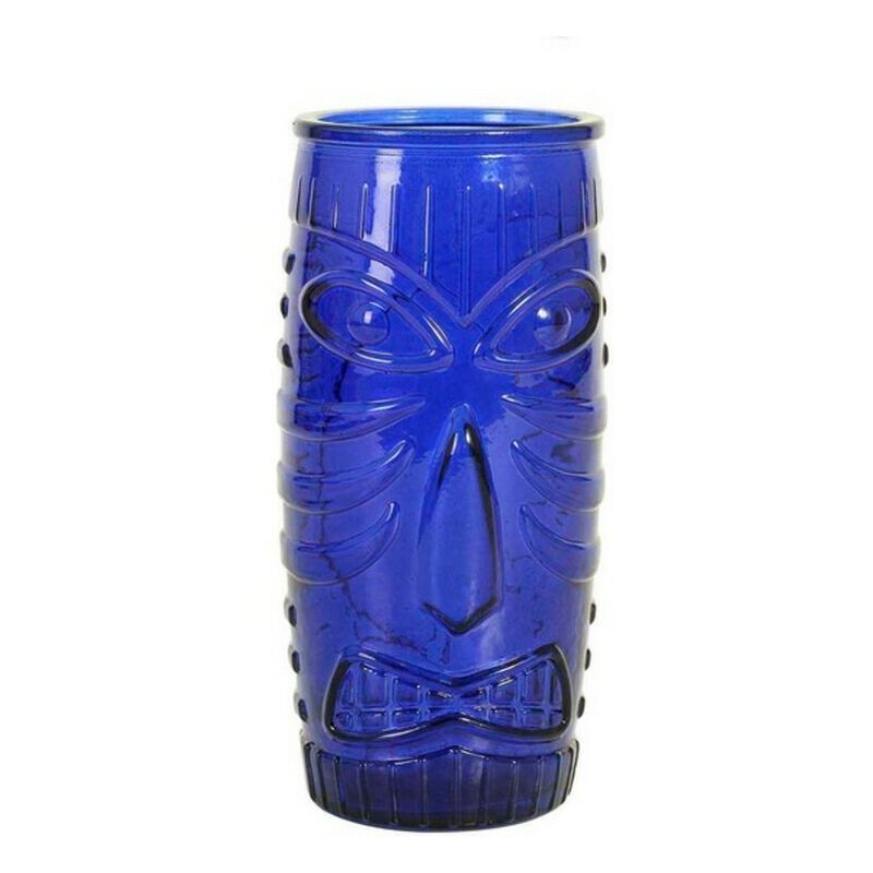 

BigBuy Home Vaso TIKI Vidrio Azul 59 cl (59 cl)