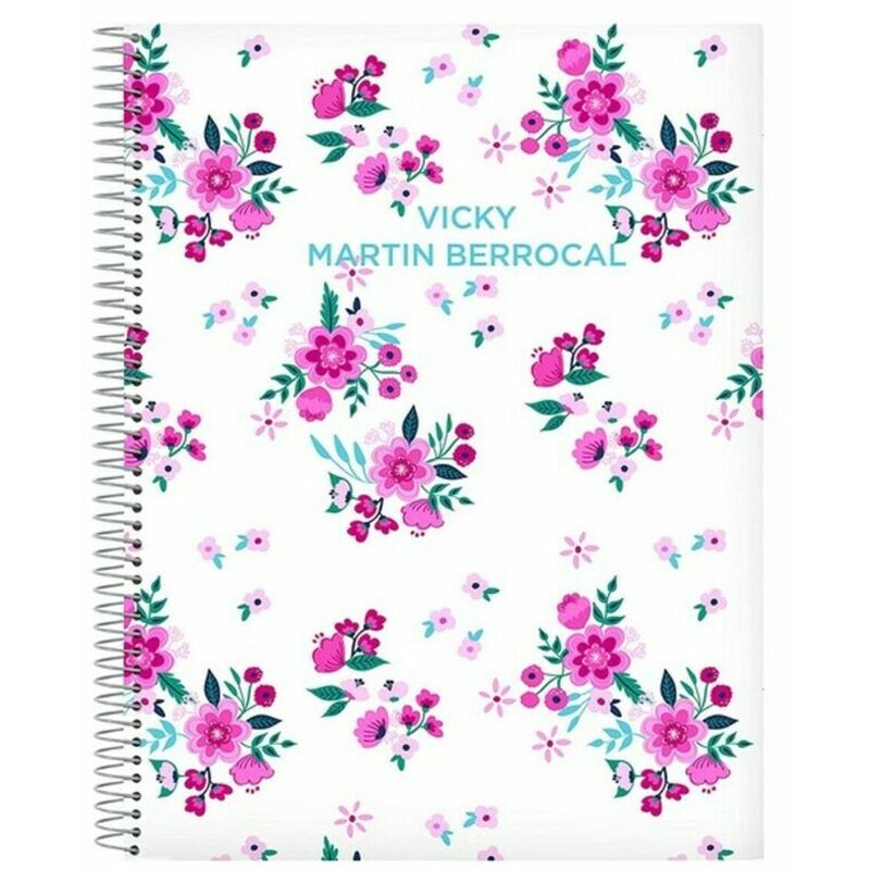 

BigBuy Kids Bloc de Notas Bohemian Rosa Turquesa A4