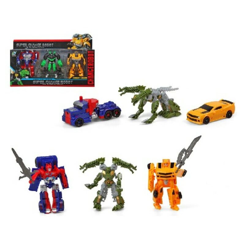 

Transformers Super Change (35 x 22,5 cm) - Bigbuy Kids