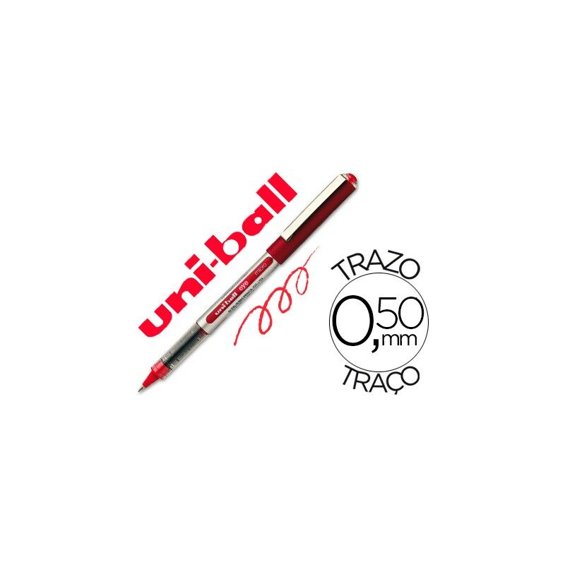 

Uniball - Rotulador uni-ball roller ub-150 micro eye rojo 0,5 mm -unidad