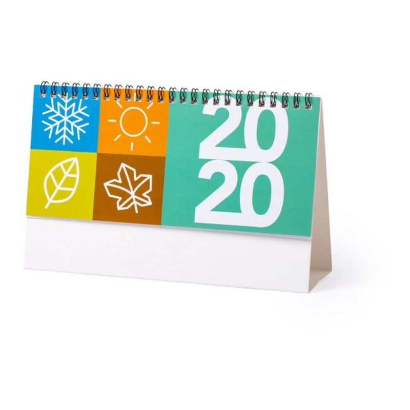 

BigBuy Office Calendario de Sobremesa 2020 142321 Blanco
