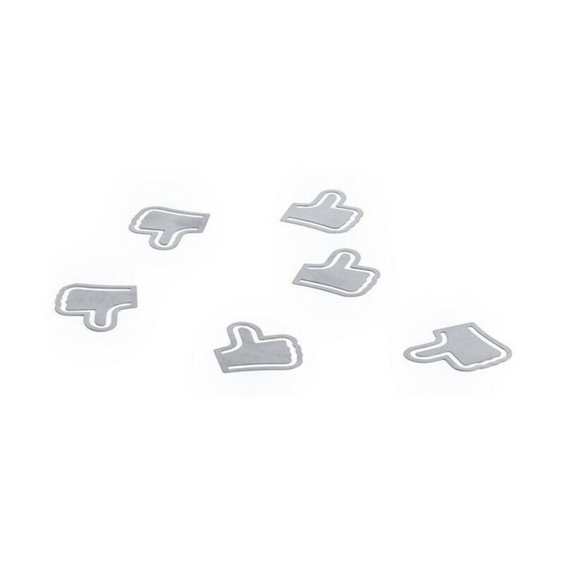 

Clip para Documentos 145613 (20 pcs) OK Plateado - Bigbuy Office