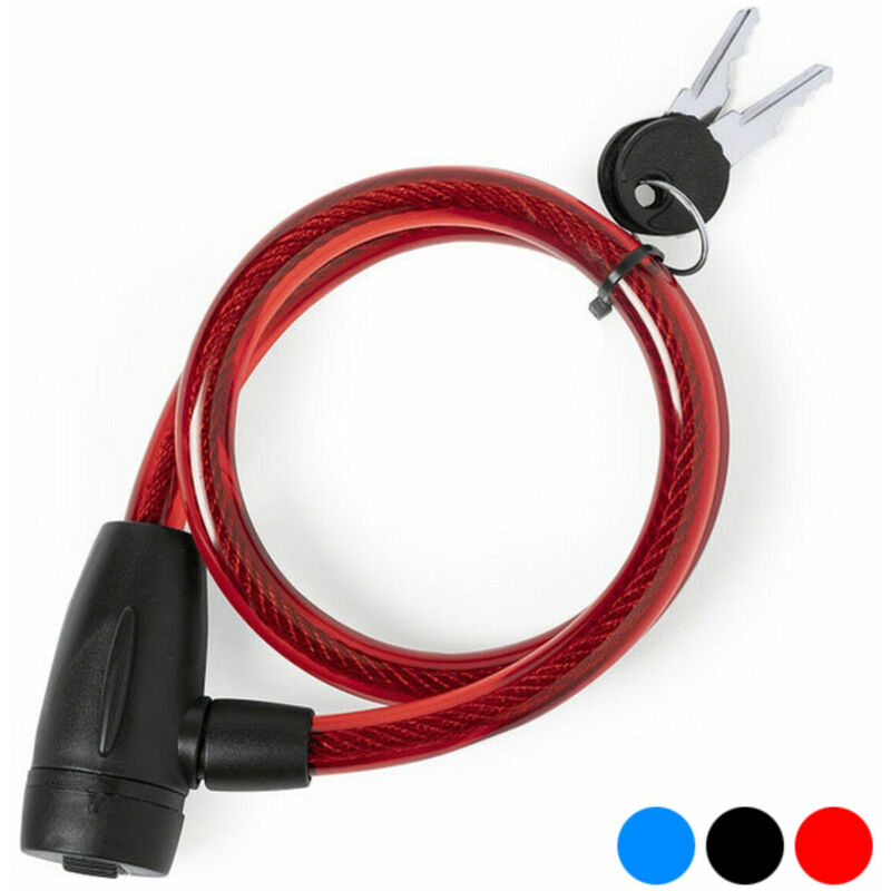 

Cable con candado 146491 Rojo - Bigbuy Outdoor