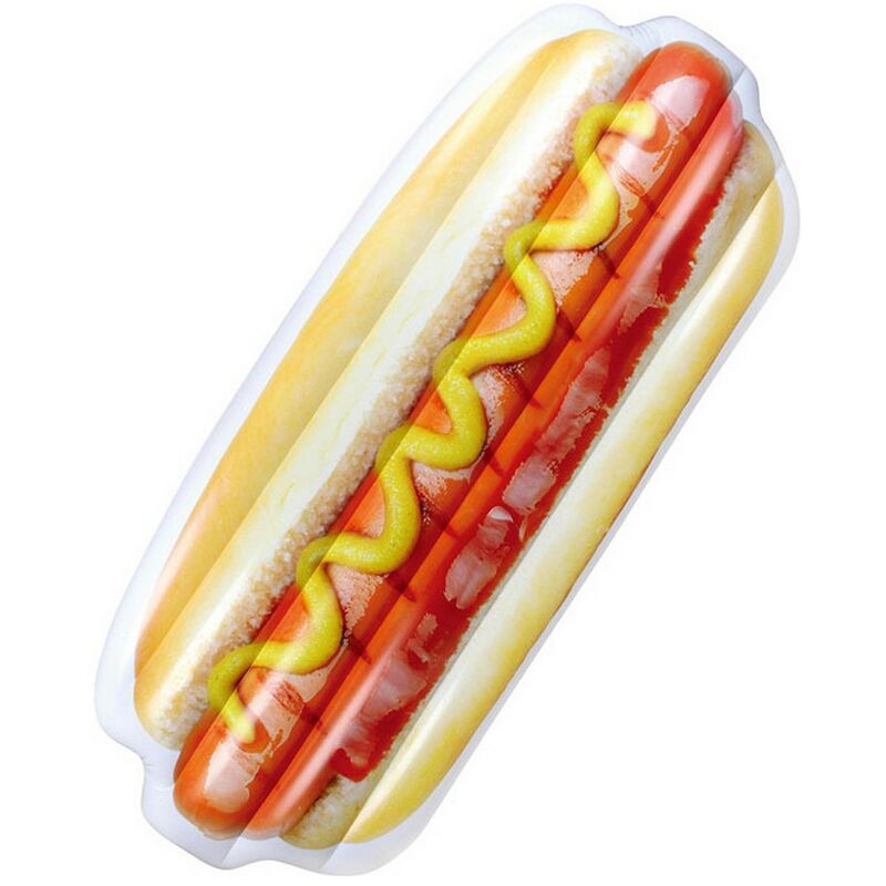 

BigBuy Outdoor Colchoneta Hinchable Hot Dog (200 x 80 x 21 cm)