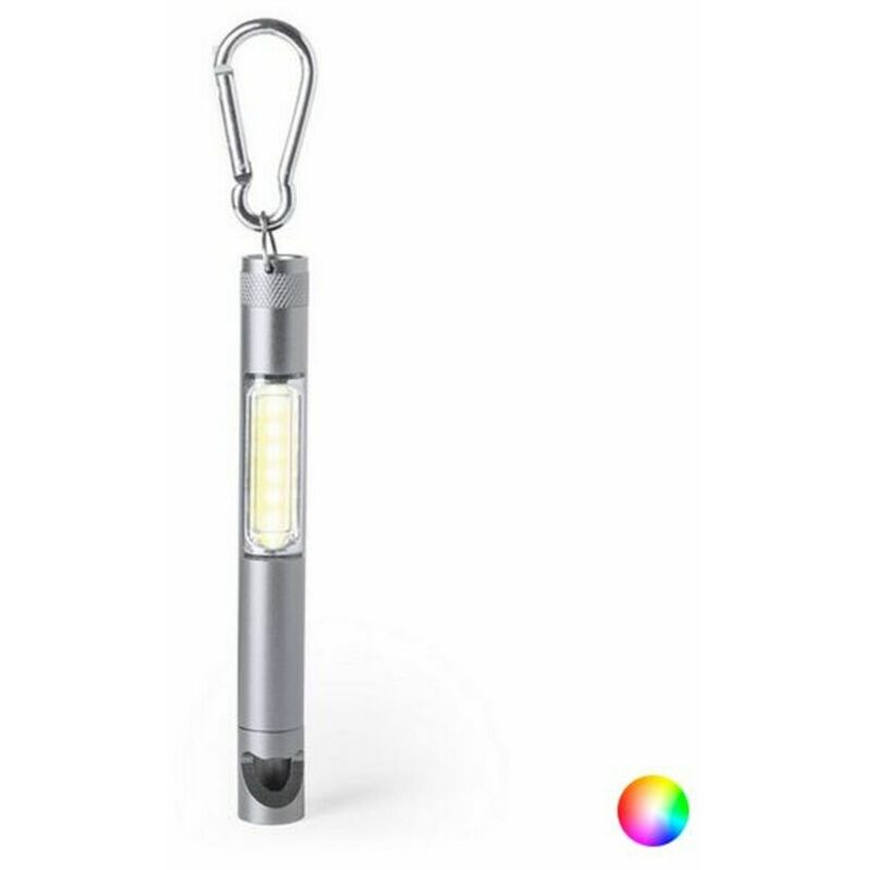 

Linterna con Mosquetón 145625 Negro - Bigbuy Outdoor