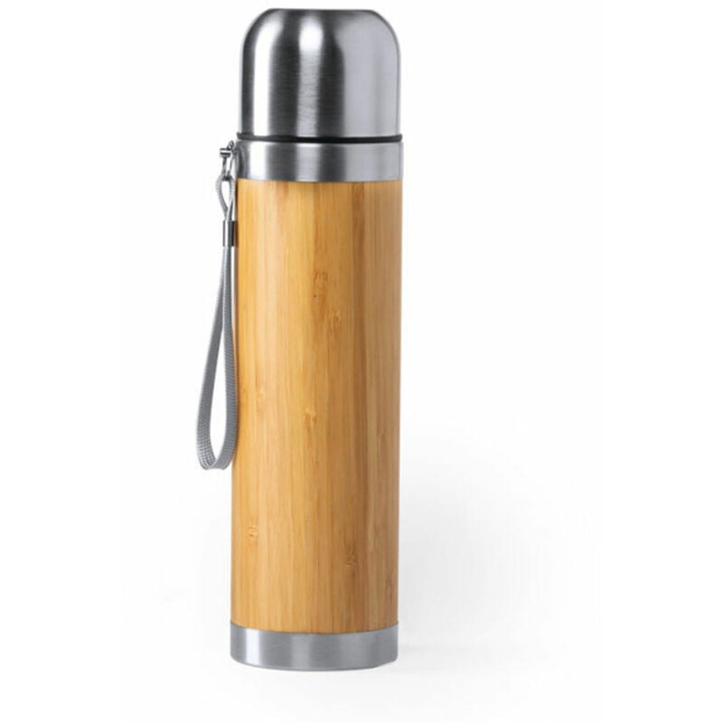 

Termo 146603 420 ml Bambú Acero Inoxidable Natural - Bigbuy Outdoor