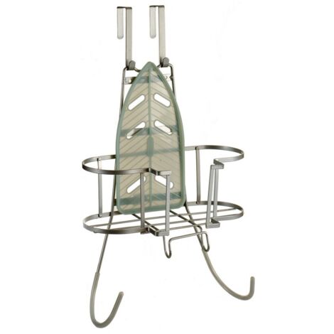 BigBuy Soporte de plancha moderno estable plateado