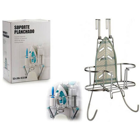 BigBuy Supporto per Ferro da Stiro Moderno Stabile Argento