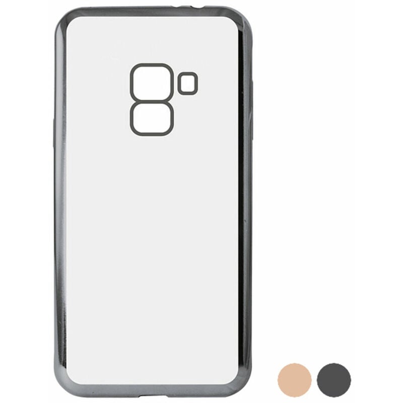 

Funda para Móvil Galaxy A8 2018 Flex Metal Rosa - Bigbuy Tech