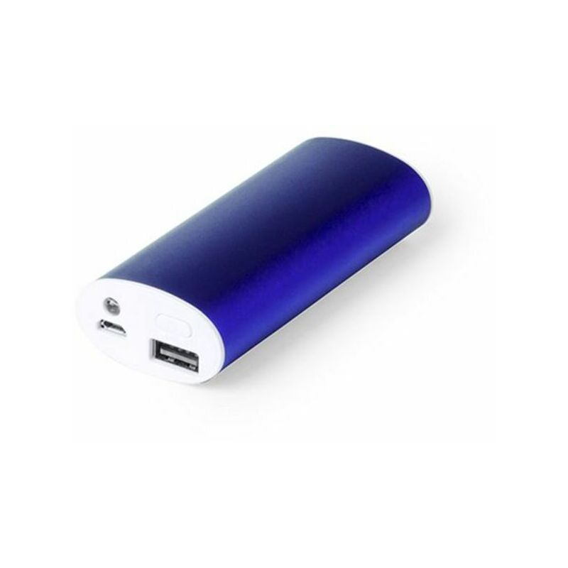 

Power Bank 144959 4000 mAh Azul - Bigbuy Tech