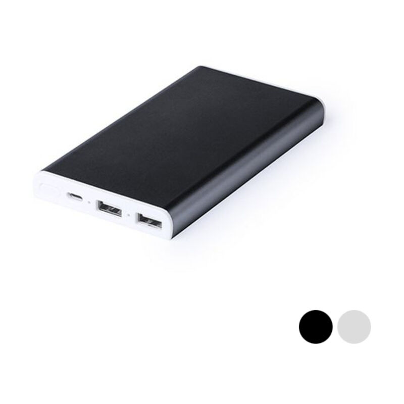 

Power Bank 144963 6000 mAh Negro - Bigbuy Tech