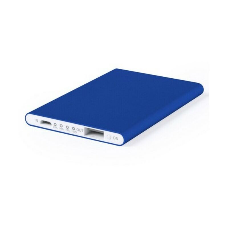 

Power Bank Extraplano con Micro USB 145538 2200 mAh LED Azul - Bigbuy Tech