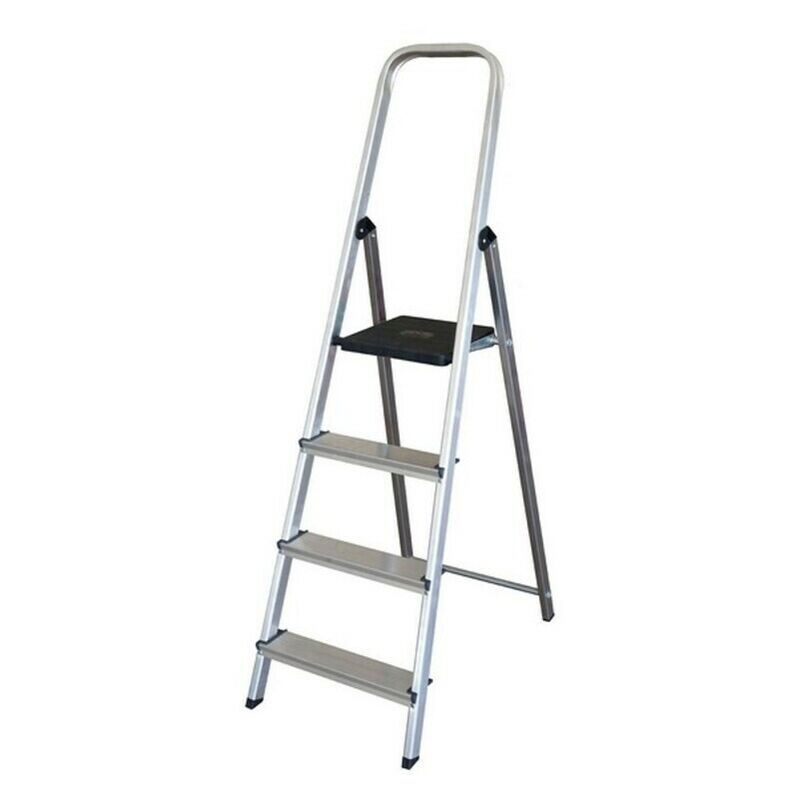 

Escalera plegable de 4 peldaños (152 x 42,5 x 12 cm) - Bigbuy Tools