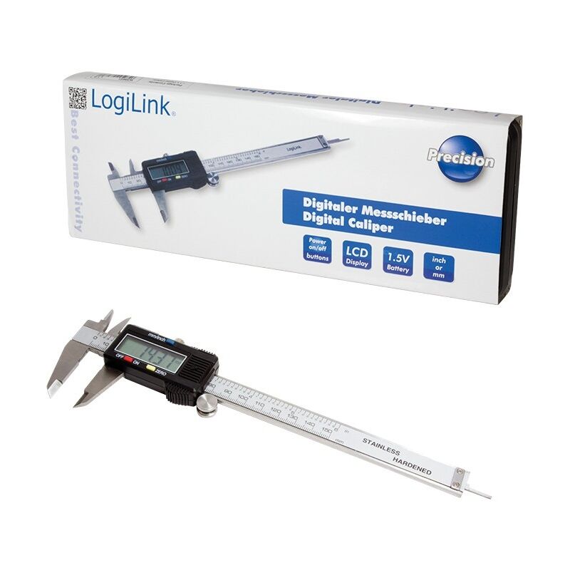 

Fixpoint Pinza Pinza Digital Con Pantalla Lcd De 0-150 Mm
