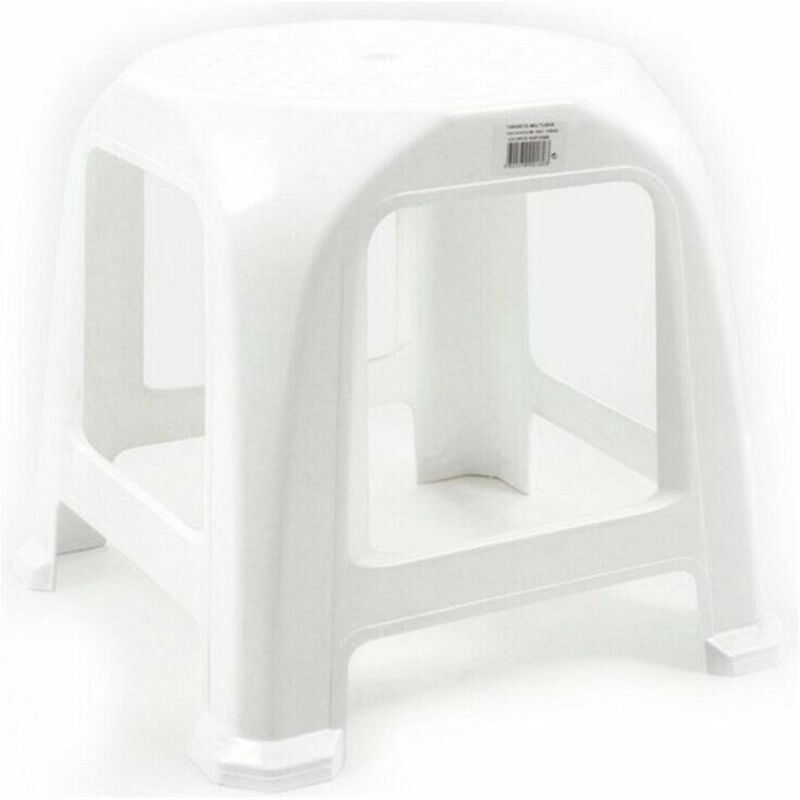 

Taburete Step Plástico Blanco (34 x 34 x 31 cm) - Bigbuy Tools