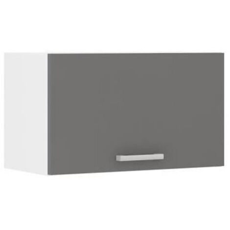 BigBuy Ultra mueble campana cocina gris 60 cm