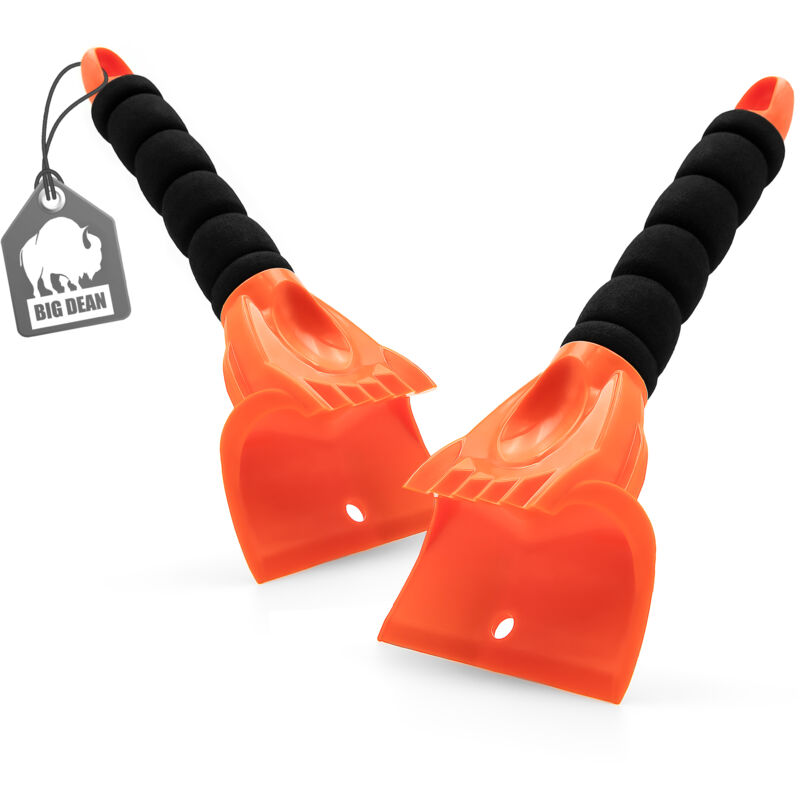 Image of BigDean 2 Stück Eiskratzer Auto – maximale Kratzleistung