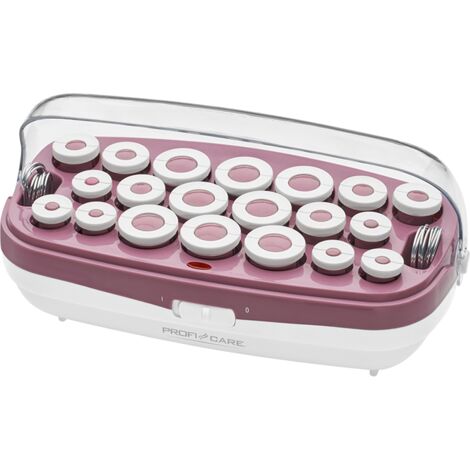 Bigoudis Chauffants Proficare PC-LW 3028 Blanc/Bordeaux