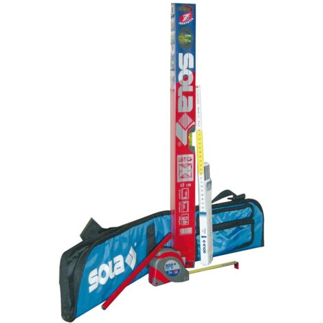 BIGx SET NUR MULTI-TOOL-TASCHE CM. 100 MIT WAAGE, MAßBAND, DOPPELMAß UND BLEISTIFT