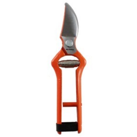 BIKAIN tijera vendimia 18 95000b , Tijera de vendimia 95000B Altuna Tijera de una mano ideal para recolectar uva, frutas y ajos Longitud de 18 cm Diámetro máximo de tal