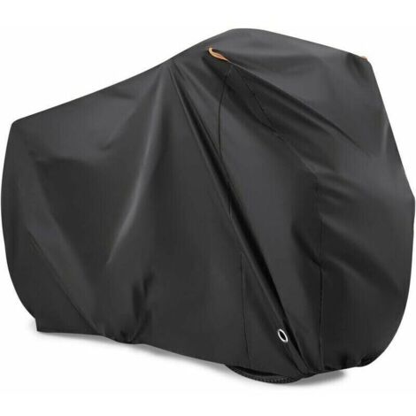 Bike cover for 2 bikes, waterproof 190T nylon bike cover with protection against dust, UV rays, and rain. Protection for mountain bikes.