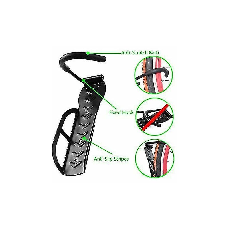 FVO - Bike Hanger Hook 2 gancio per bici, supporto...
