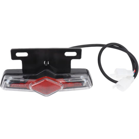 Bike Rear Light 3 in 1 Turn Signal Running Brake Lamp Waterproof Electric Bike Tail Safety Light 36‑60V