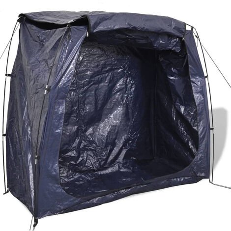 Bike Storage Tent 200x80x150 cm Blue