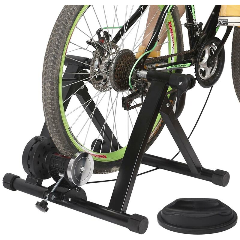 Image of Bakaji - Bike Trainer Bici Biciletta Indoor Supporto Magnetico 6 Livelli Allenamento