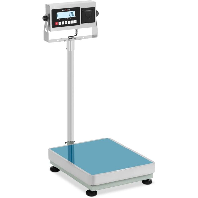 Image of Steinberg Systems - Bilancia a piattaforma - 300 kg / 10 g - 50 x 40 cm - lcd con stampa etichette