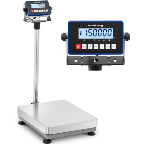 Bilancia a piattaforma industriale 40 x 50 cm 120 kg / 0,005 kg