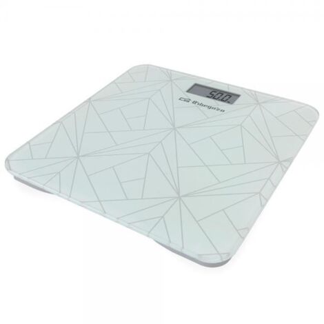 Bilancia da bagno orbegozo pb-2218/ fino a 180kg/bianco