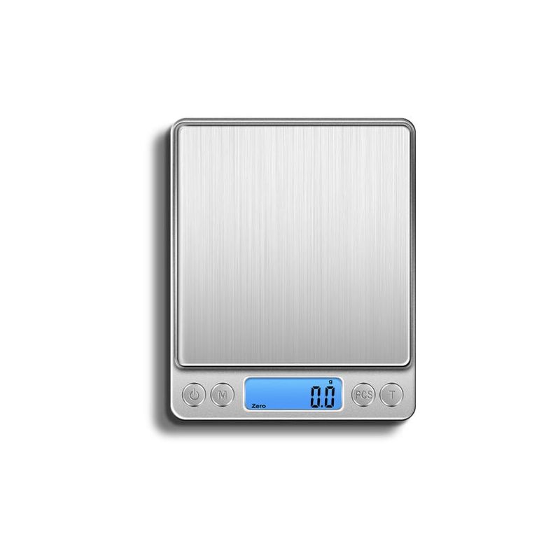 Image of SNQ - Bilancia da cucina, bilancia elettronica di precisione 0,1 g/3 kg, piccola bilancia per gioielli con funzione tara e pcs, bilancia alimentare