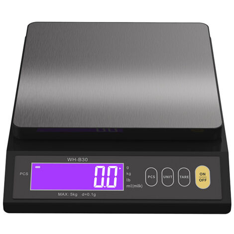 Bilancia da cucina/bilancia elettronica per dolci, pesa in grammi, libbre e once (10 kg).