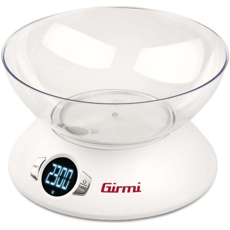 Bilancia da Cucina Digitale Bianca Max 5 KG Bianca PS0401 Girmi