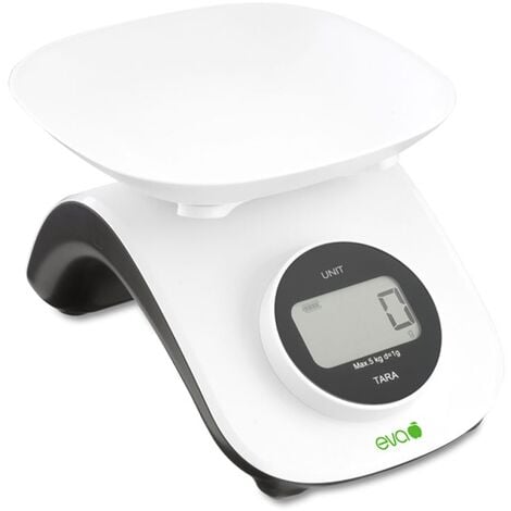 Bilancia da cucina digitale con piatto in vetro 1g/8kg 5270221